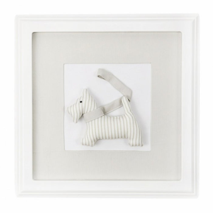 Caramella - Kader met hondje in beige