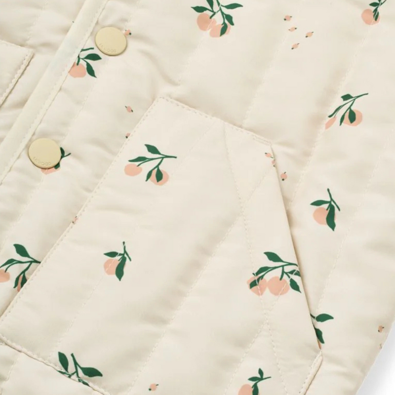 Liewood - Bea Quilted Jacket Peach/Sea Shell