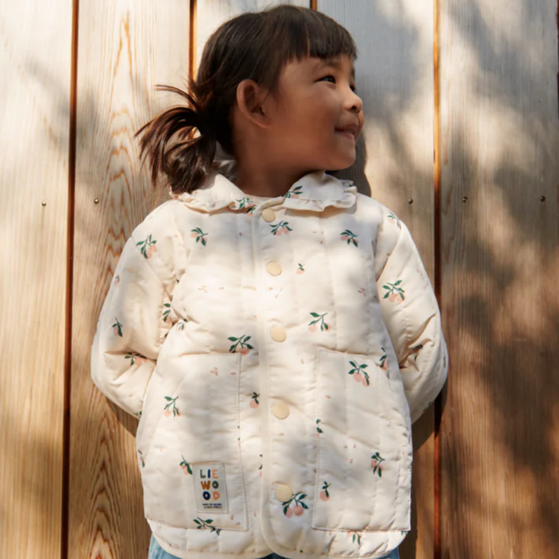 Liewood - Bea Quilted Jacket Peach/Sea Shell