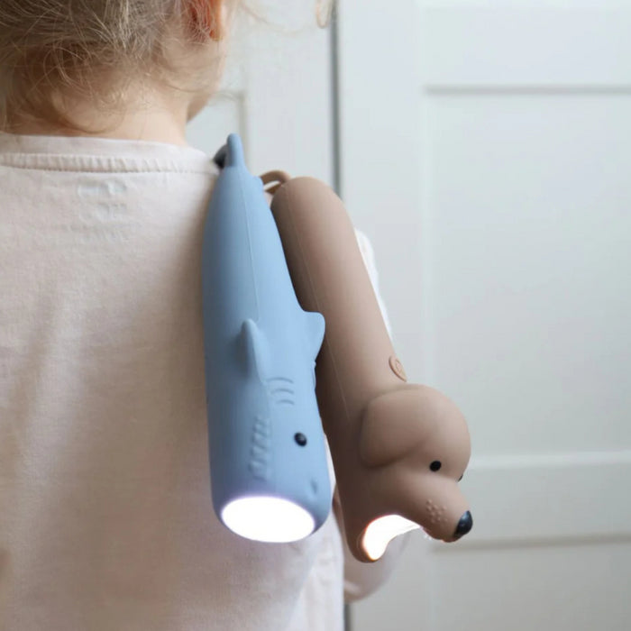 RABBIT & FRIENDS - 52-0082 - Sharky Silicone Flashlight