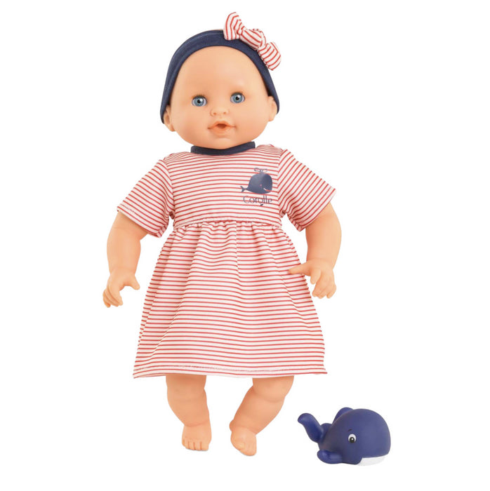 Corolle - Badpop Calypso - Walvis, 30cm
