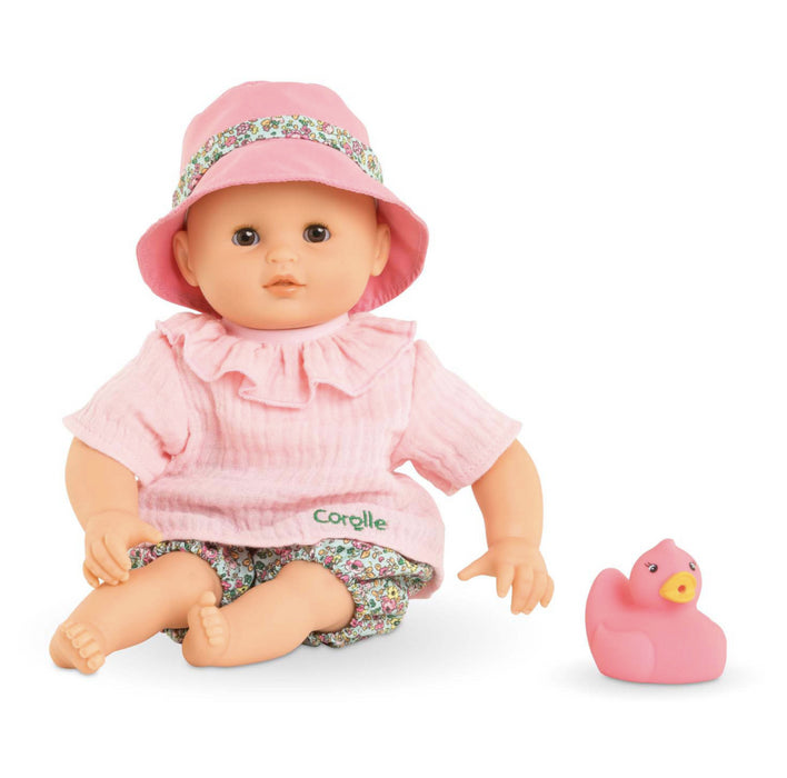Corolle - Badpop Coralie met Badeend - Bloomer, 30cm