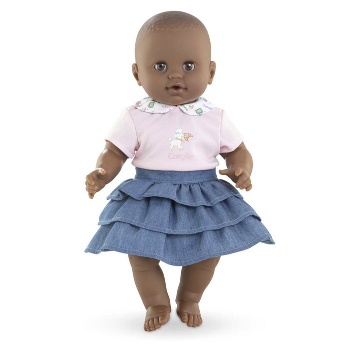 Corolle - Rok met Ruches en T-Shirt voor Babypop, 36cm