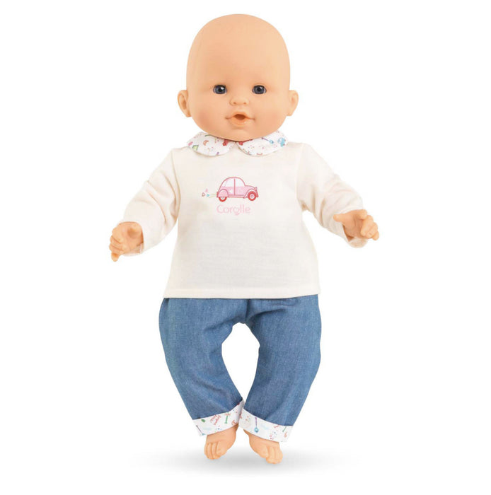 Corolle - T-Shirt en Spijkerbroek voor Babypop, 30cm