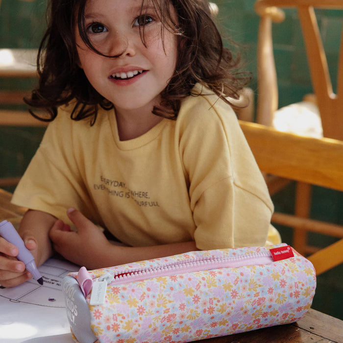 Hello Hossy - Schooletui - Retro flowers