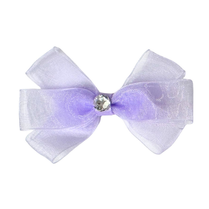 Prinsessefin - Haarspeldje met Swarovski diamant, Patrizia Light Orchid