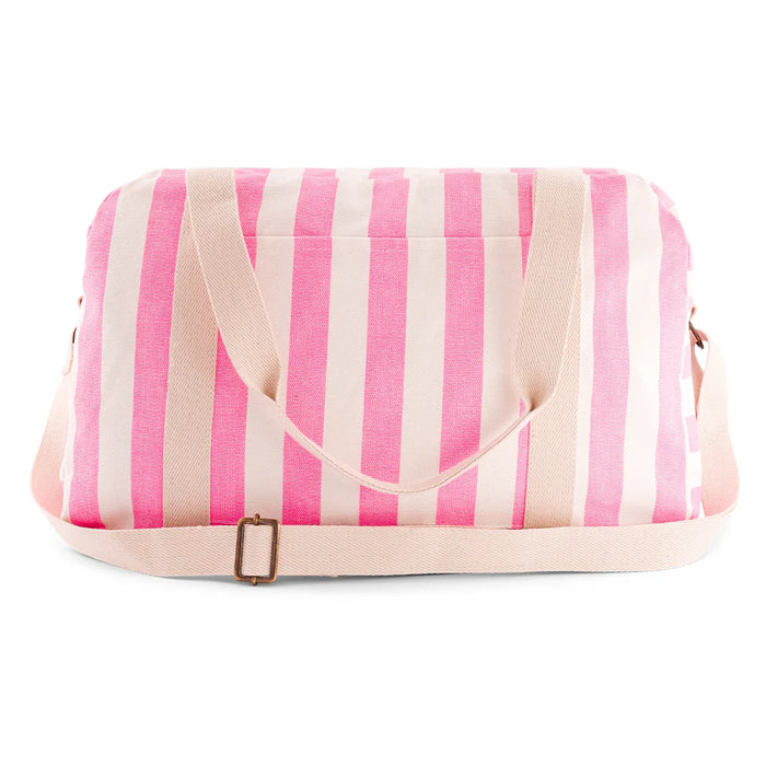 Rose in April - Diaper bag Raphael  Neon pink Stripes