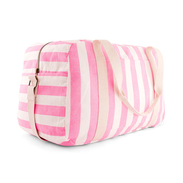 Rose in April - Diaper bag Raphael  Neon pink Stripes