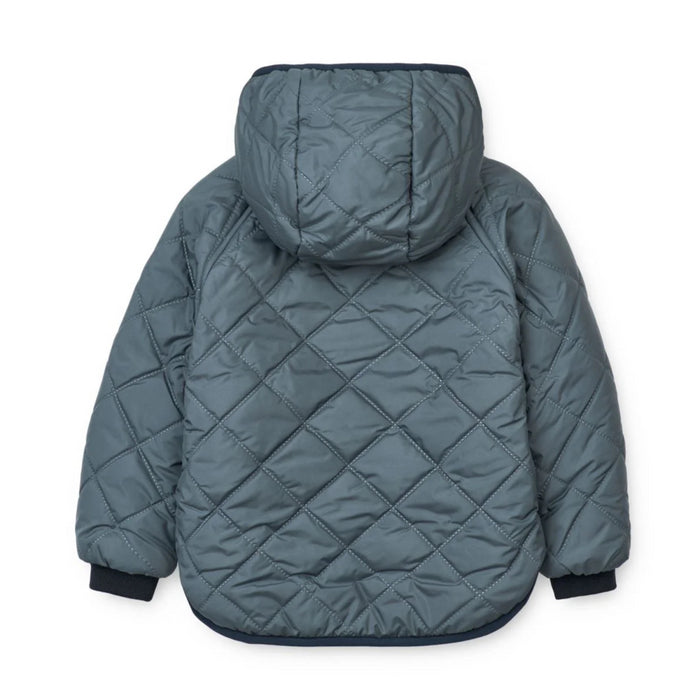 Liewood - Jackson Reversible Jacket Whale blue/multi mix