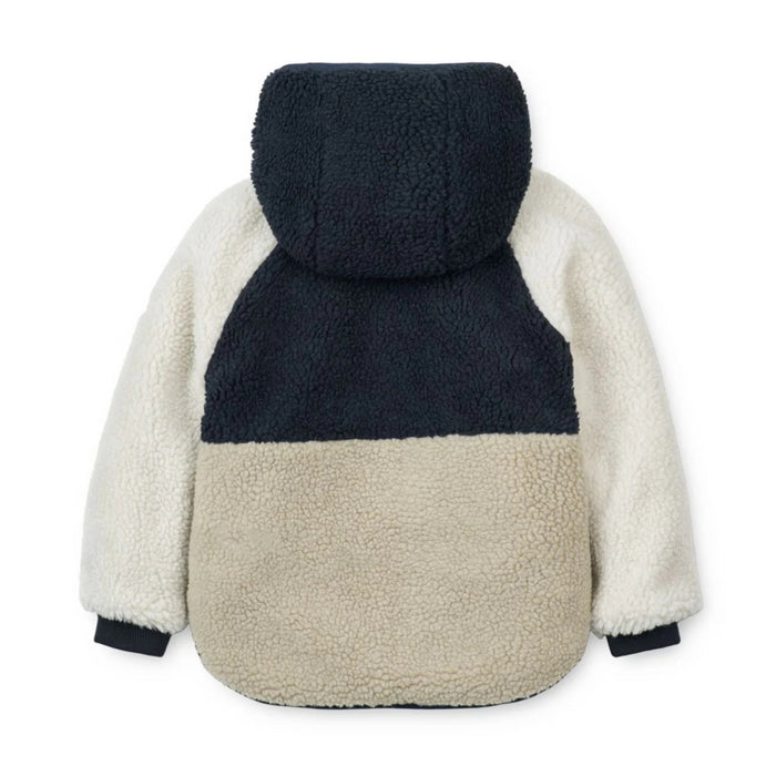 Liewood - Jackson Reversible Jacket Whale blue/multi mix