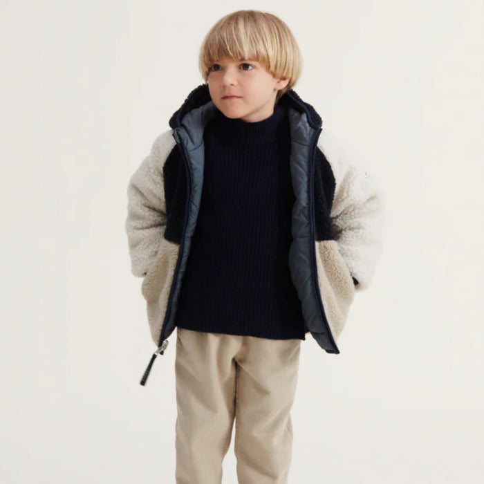 Liewood - Jackson Reversible Jacket Whale blue/multi mix