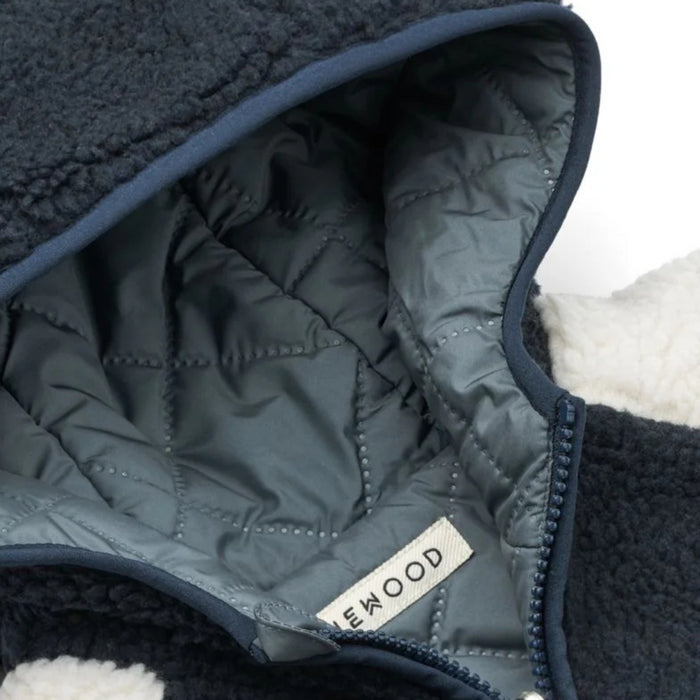 Liewood - Jackson Reversible Jacket Whale blue/multi mix