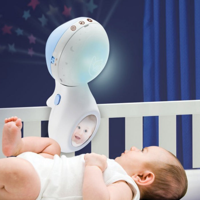 Infantino - WOM - MUSICAL 3-IN-1 PROJECTOR MOBILE - BLUE