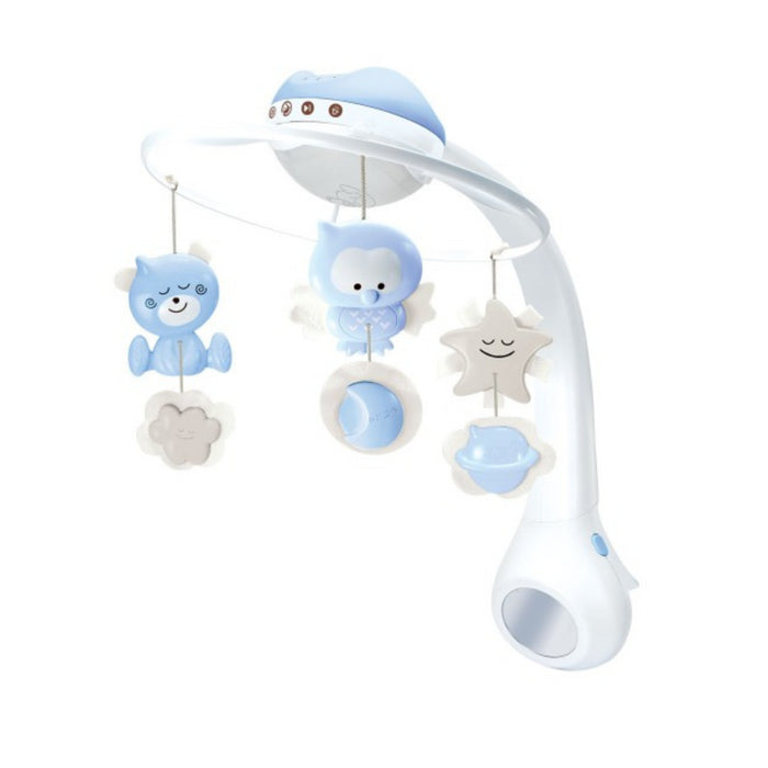 Infantino - WOM - MUSICAL 3-IN-1 PROJECTOR MOBILE - BLUE