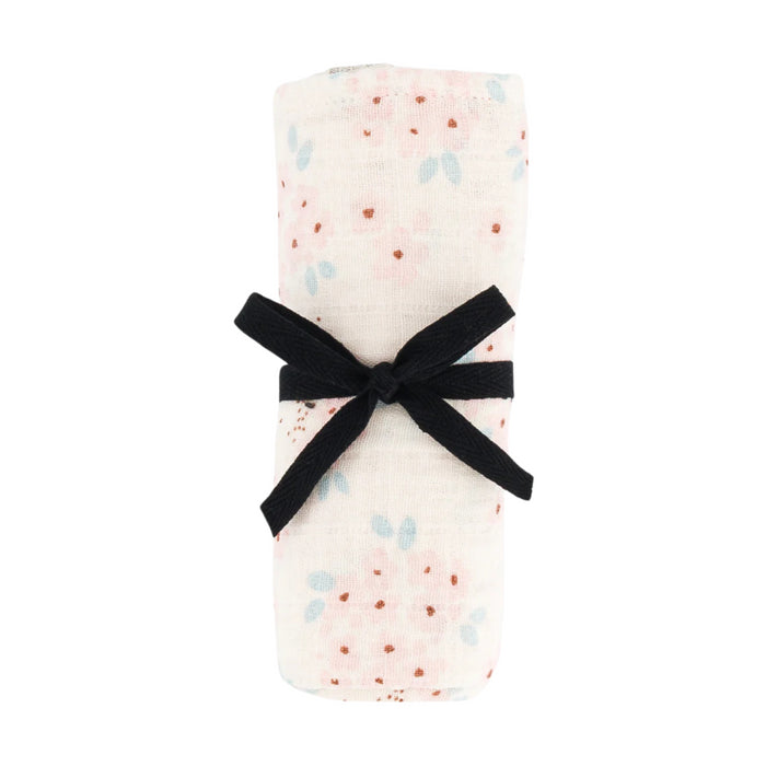 Rose in April - Bianca swaddle May  (70x70cm)