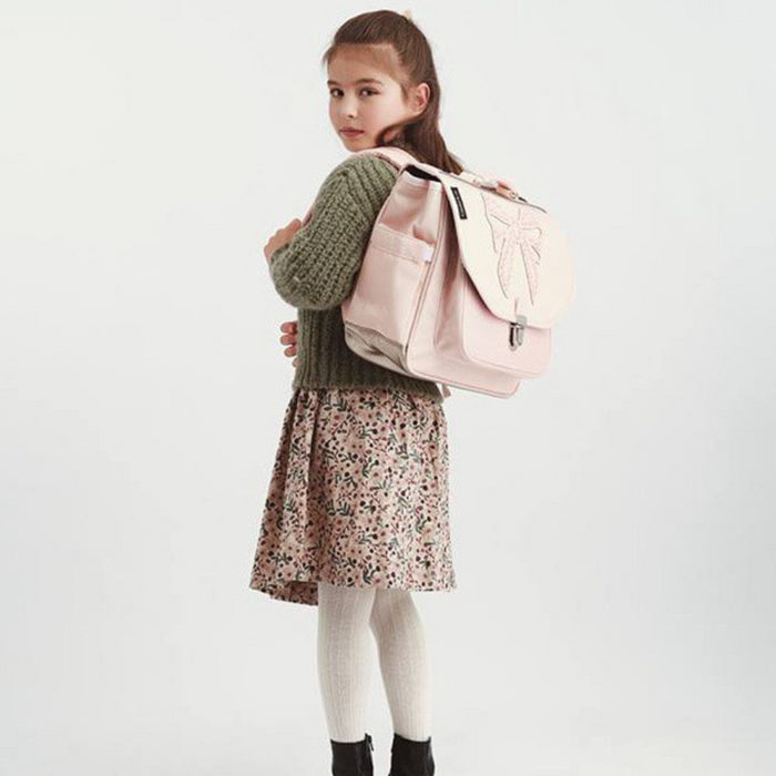 Caramel & Cie - Medium Boekentas Lady pink