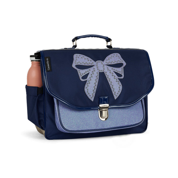 Caramel & Cie - Medium Boekentas Miss blue