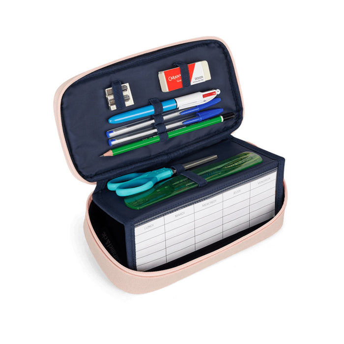 Caramel & Cie - Pennenzak Pink Iridescent Butterfly