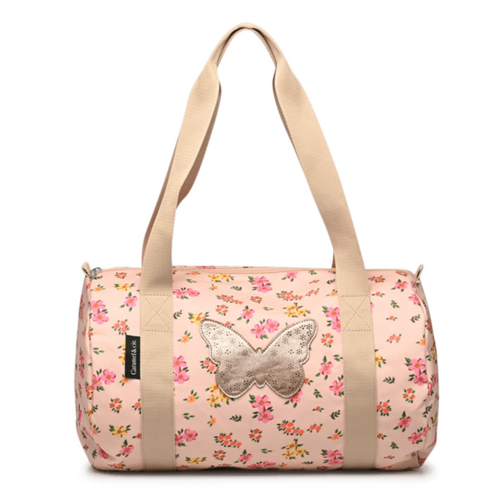Caramel & Cie - Weekendbag / Sporttas Liberty butterfly pink