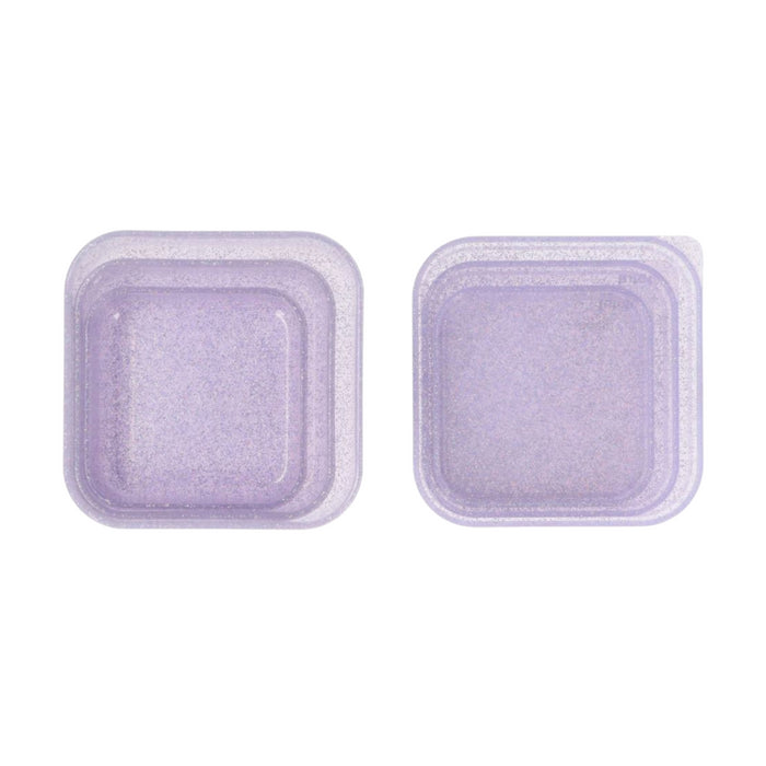 Tutete - 3 Lunch Boxes Glitter Lilac