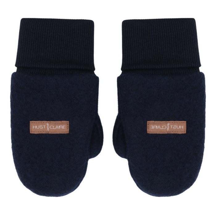 Hust and Claire - Felix Glove Wool - Navy Blue