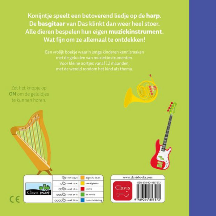 Clavis - Geluidenboekje - Nog meer muziek - Instrumenten van dichtbij