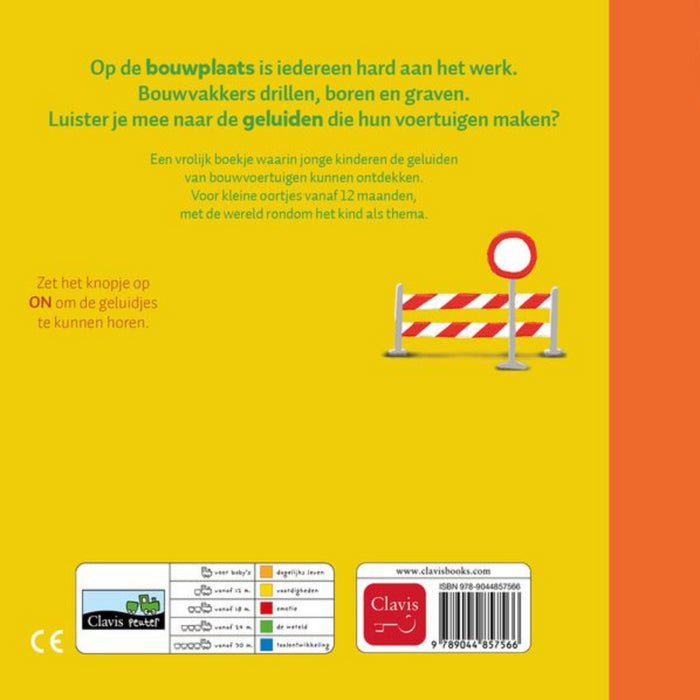 Clavis - Geluidenboekje - Dag bulldozer en andere voertuigen