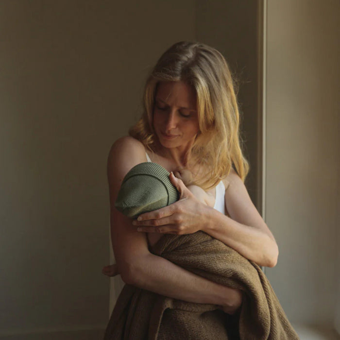 Hvid - Beanie Fonzie - Artichoke (0-6 maand)