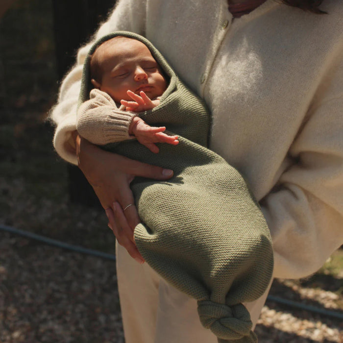 Hvid - Coccoon -Artichoke (0-8 maand)