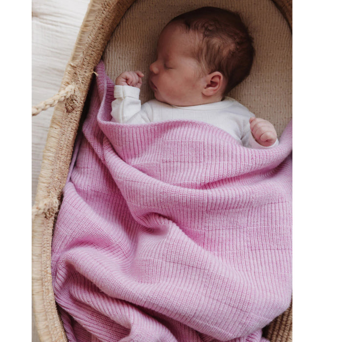 Hvid - Wiegdeken Ivy Cotton Candy