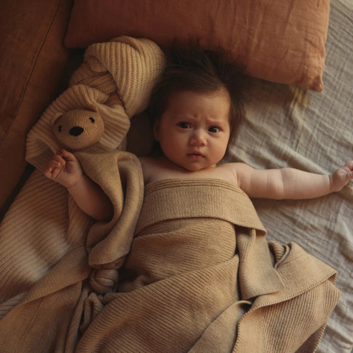 Hvid - Wiegdeken Gust Sand