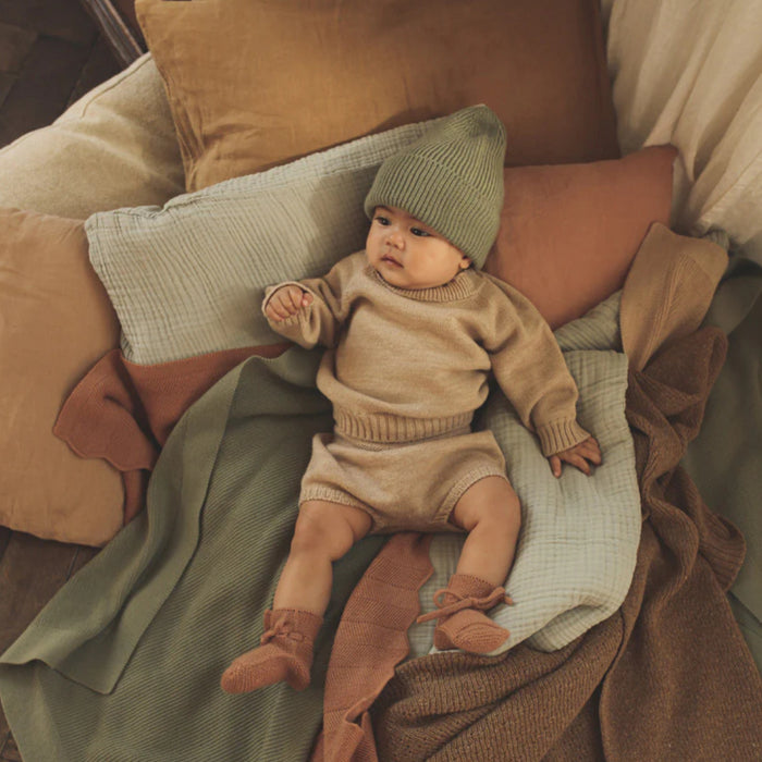 Hvid - Wiegdeken Gust Artichoke