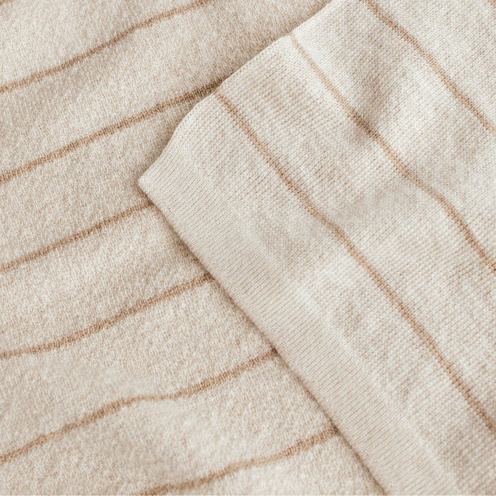 Hvid - Wiegdeken Harry Cream/Sand