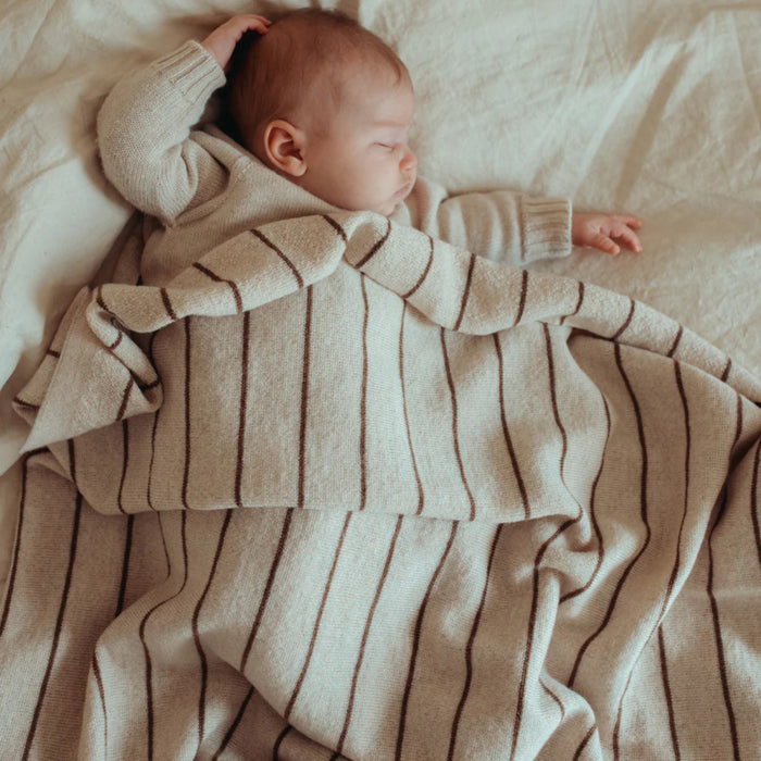 Hvid - Wiegdeken Harry Cream/Mocha