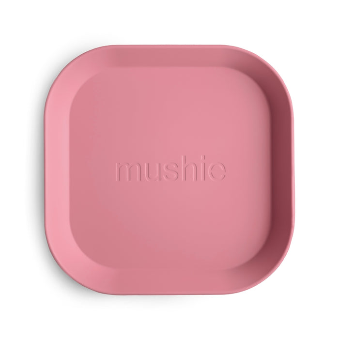 MUSHIE - Bord vierkant - Dusty Rose (2 PCS)