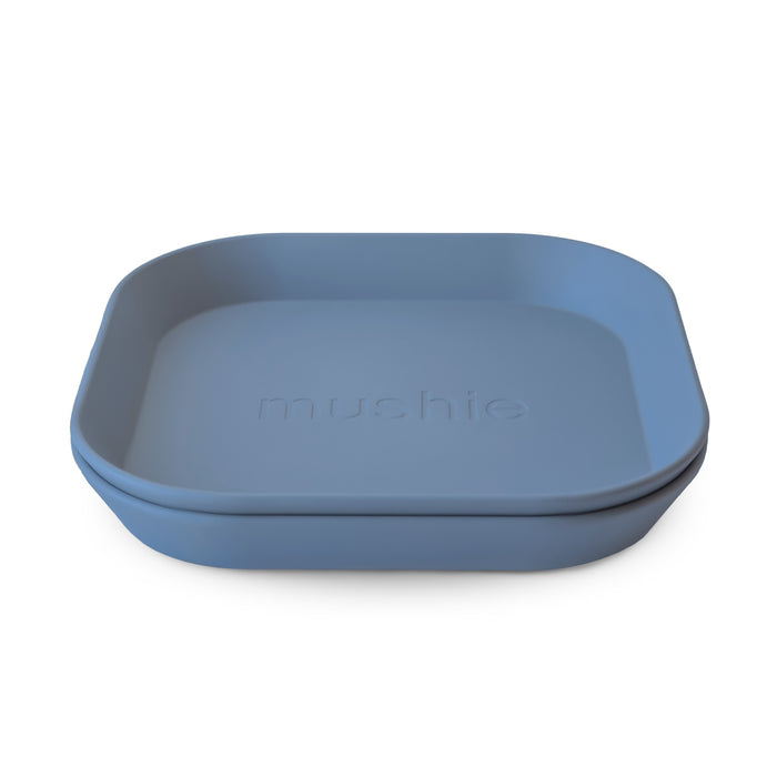 MUSHIE - Bord vierkant - Twilight Blue (2 PCS)