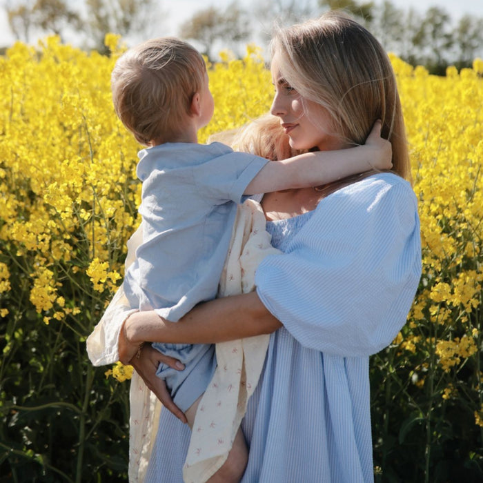 Mushie - Swaddle Bows 120x120