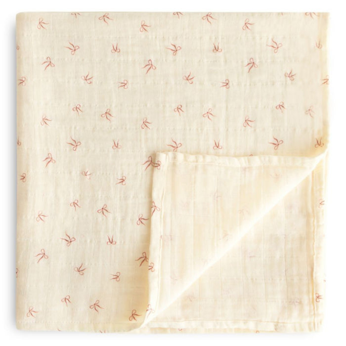 Mushie - Swaddle Bows 120x120