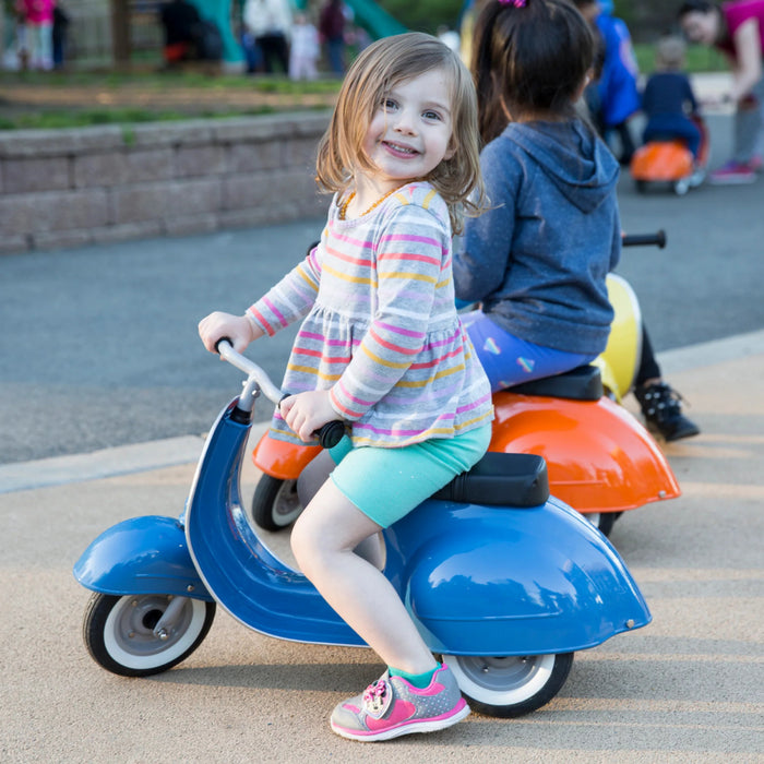 Ambosstoys - Primo Scooter Vespa blauw