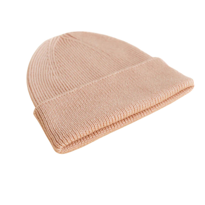 Hvid - Beanie Fonzie - Powder (0-6 maand)