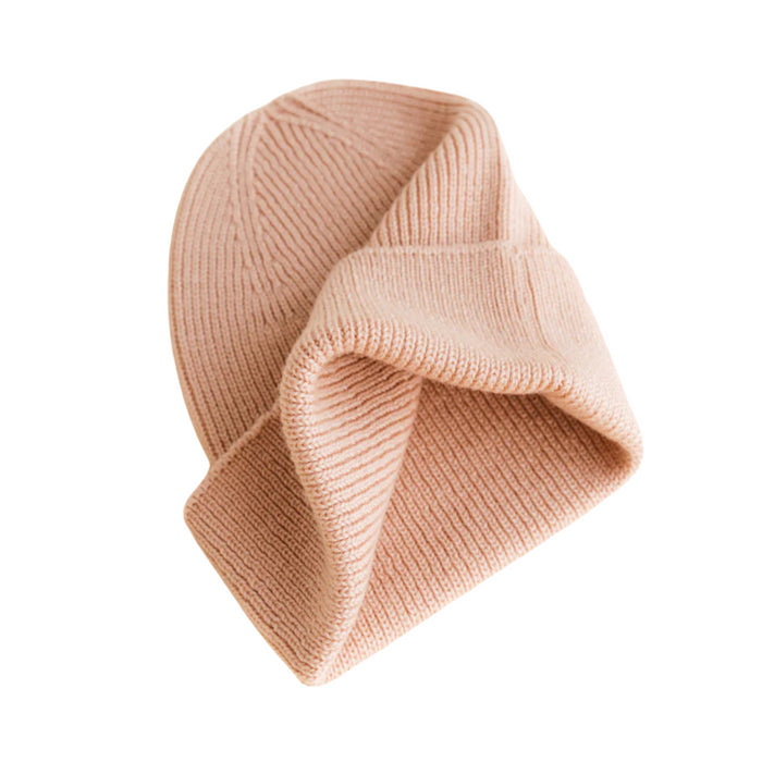 Hvid - Beanie Fonzie - Powder (0-6 maand)