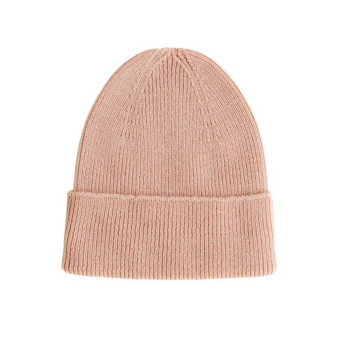 Hvid - Beanie Fonzie - Powder (0-6 maand)