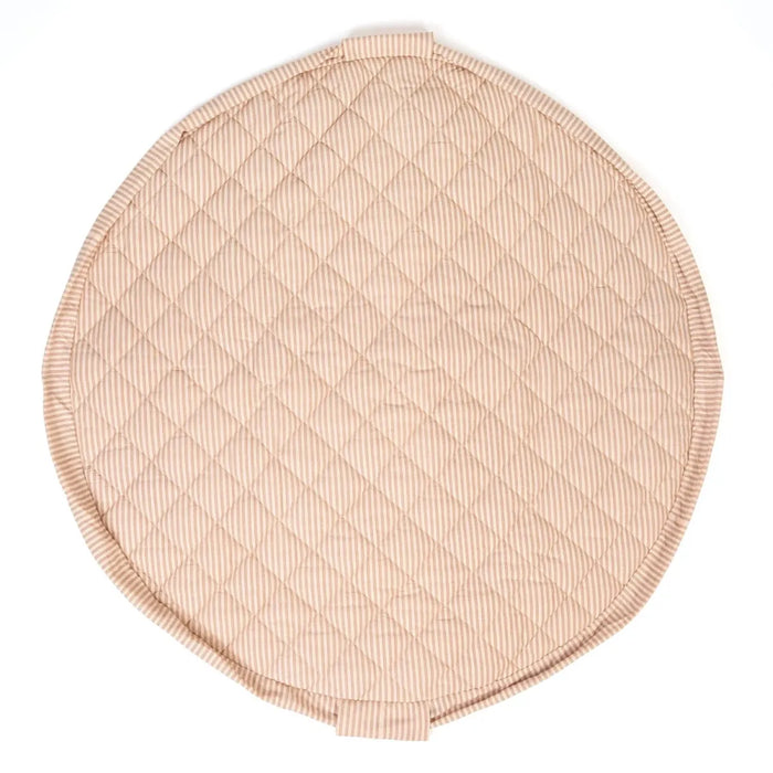 Play & Go - Stripes Brown organic soft babymat