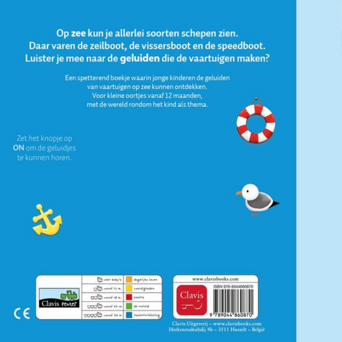 Clavis - Geluidenboekje - Dag zeilboot en andere vaartuigen