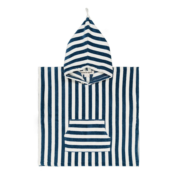 Rose in April - Poncho in blauw 1-3 jaar