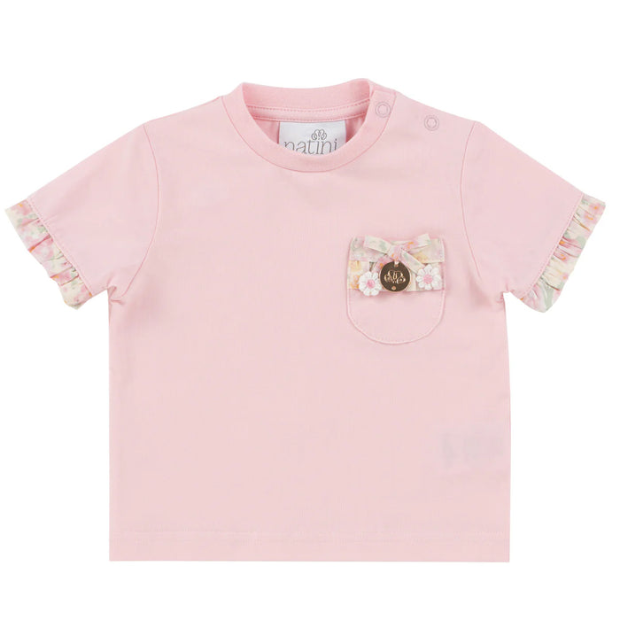Natini - T-shirt Flo Pink