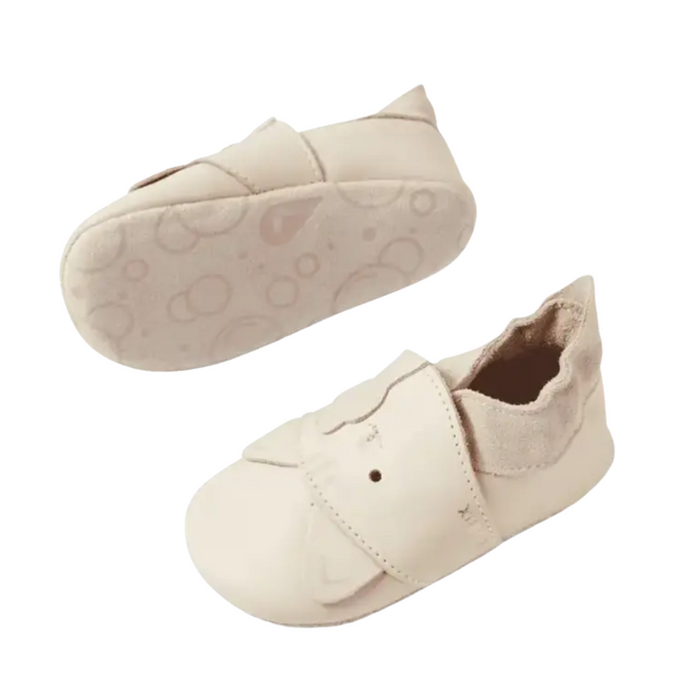 Bobux - Soft Soles - Peek A Boo Kitty White Swan - Wit