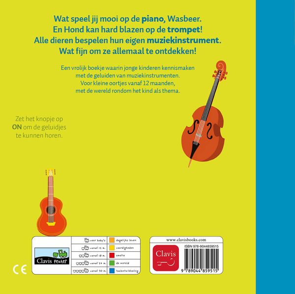 Clavis - Geluidenboekje - Muziekinstrumenten van dichtbij