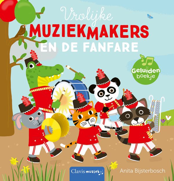 Clavis - Geluidenboekje Vrolijke muziekmakers en de fanfare