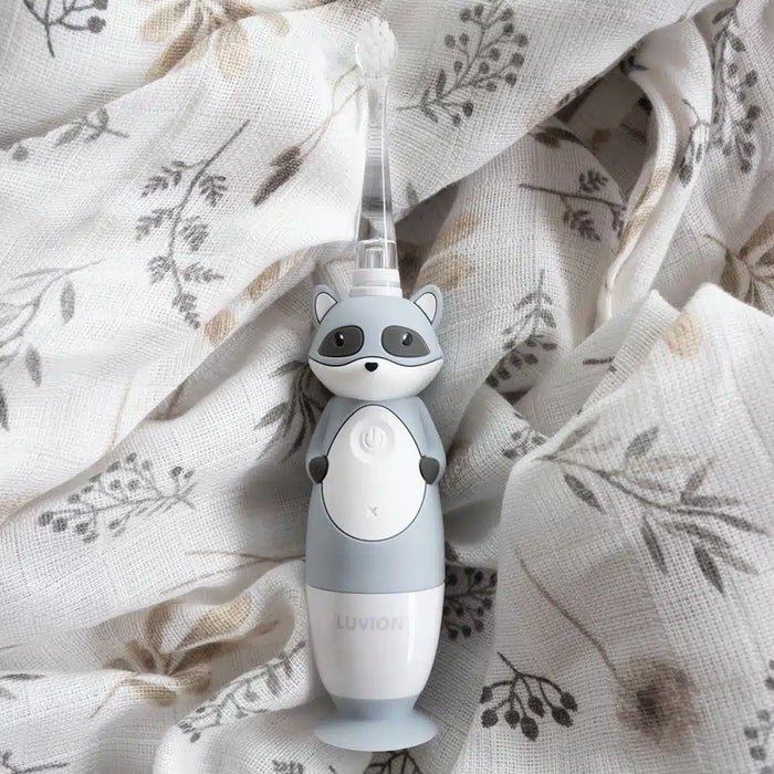 Luvion - Sonische Baby Tandenborstel 400S Raccoon Grijs